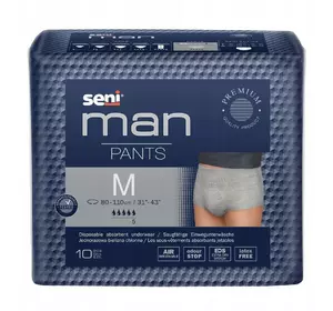 Поглинаючі труси для дорослих SENI MAN PANTS medium (2) 10шт. Поглинаючі труси для дорослих SENI MAN PANTS medium (2) 10шт.
