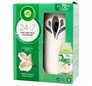 Автоматичний освіжувач повітря (набір) Air Wick Freshmatic Райські Квіти, 250мл Автоматичний освіжувач повітря (набір) Air Wick Freshmatic Райські Квіти, 250мл