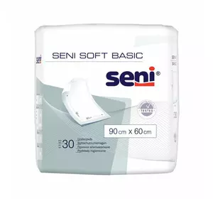 Пелюшки SENI SOFT BASIC (60x90 см) 30шт. Пелюшки SENI SOFT BASIC (60x90 см) 30шт.