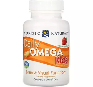Жирні кислоти Nordic Naturals Омега для дітей для щоденного вживання Daily Omega Kids 500 мг 30 капсул Жирні кислоти Nordic Naturals Омега для дітей для щоденного вживання Daily Omega Kids 500 мг 30 капсул
