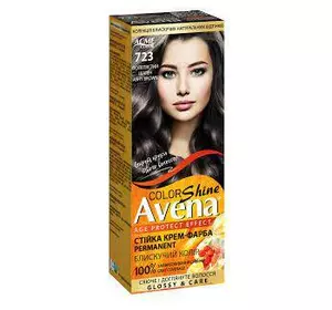 Крем-фарба для волосся "ЕКМІ-КОЛОР" AVENA 723 Попелястий шатен Крем-фарба для волосся "ЕКМІ-КОЛОР" AVENA 723 Попелястий шатен