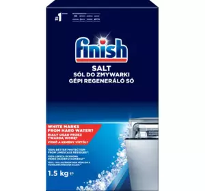 Сіль для посудомийних машин FINISH 1.5 кг Сіль для посудомийних машин FINISH 1.5 кг