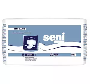 Підгузники для дорослих SENI BASIC Small (1) 30шт. Підгузники для дорослих SENI BASIC Small (1) 30шт.