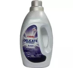 Гель FORMIL Delicate Detergent для прання темних та чорних речей, 41 прання, 1.5 л Гель FORMIL Delicate Detergent для прання темних та чорних речей, 41 прання, 1.5 л