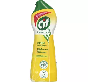 Крем для чищення Cif Актив Лимон 250 мл Крем для чищення Cif Актив Лимон 250 мл