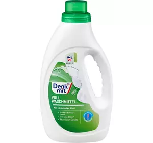 Гель для прання Denkmit vollwashmittel 1,1л 20 прань Гель для прання Denkmit vollwashmittel 1,1л 20 прань