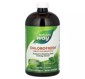 Рідкий хлорофіл Nature's Way Chlorofresh з ароматом м'яти 473 Рідкий хлорофіл Nature's Way Chlorofresh з ароматом м'яти 473
