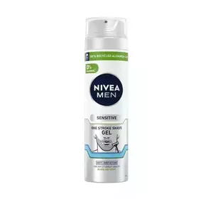 Чоловічий гель для гоління NIVEA MEN Надковзання, пом'якшує щетину для легкого гоління без подразнень, 200 мл Чоловічий гель для гоління NIVEA MEN Надковзання, пом'якшує щетину для легкого гоління без подразнень, 200 мл