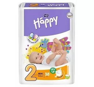 Підгузники дитячі Bella Baby HAPPY mini (2) 38шт. Підгузники дитячі Bella Baby HAPPY mini (2) 38шт.
