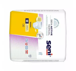 Поглинаючі труси для дорослих SENI ACTIVE Normal medium (2) 30шт. Поглинаючі труси для дорослих SENI ACTIVE Normal medium (2) 30шт.