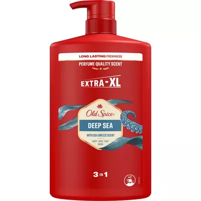 Гель для душу + шампунь Old Spice Deep Sea 3 в 1 1 л