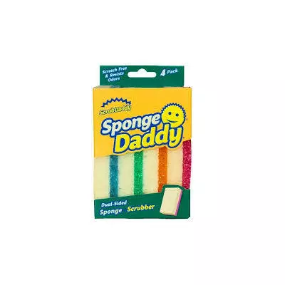 Губка-скрабер Scrub Daddy Sponge, 4 шт (021548/022606)