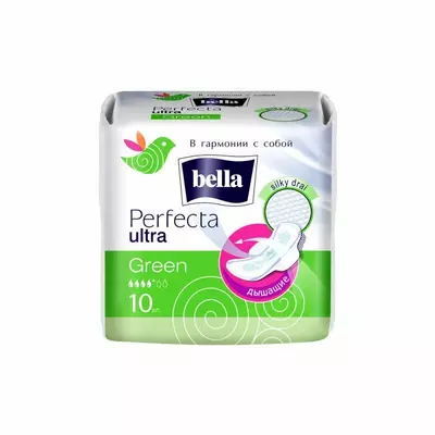 Гігієнічні прокладки BELLA PERFECTA ULTRA GREEN (10шт)