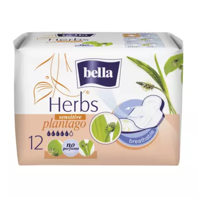 Прокладки гігієнічні BELLA Herbs sensitive plantago (12 шт)