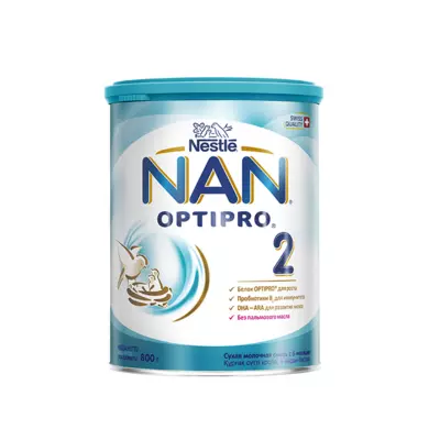 Суха молочна суміш Nestle NAN OPTIPRO 2 з 6 місяців, 800 г
