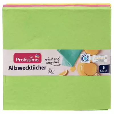 Набір універсальних серветок для прибирання Profissimo 6 шт