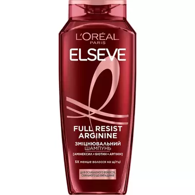 Шампунь L'Oreal Paris Elseve Аргінін + Амінексил для ослабленого волосся 400 мл