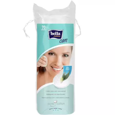 Ватні диски Bella з алое вера 70 штук