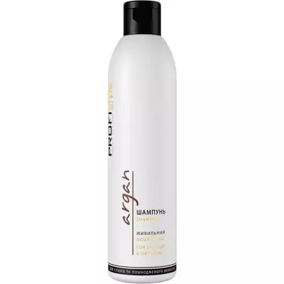 Шампунь PROFIStyle Argan Поживний з олією арганії для Сухого і Пошкодженого волосся 250 мл